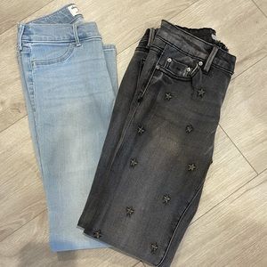 Abercrombie kids jeans and tractr jeans size 12